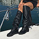 FRANGE - botas italianas hechas a Mano-Colores surtidos. High Boots. Febe-handmade. Ярмарка Мастеров.  Фото №5