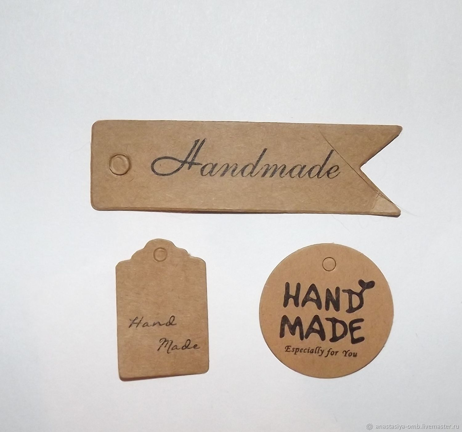 Бирки Hand Made в интернет-магазине на Ярмарке Мастеров | Этикетки ...