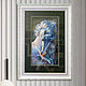 Зимняя мерцающая картина в раме Метелица, Картины, Йошкар-Ола,  Фото №1