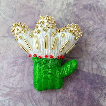 Украшения ручной работы. Ярмарка Мастеров - ручная работа Брошь Цветок. Handmade.