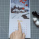 Календарь 2024 суми-э настенный перекидной 15x32 пейзаж япония китай. Календари. Екатерина Жегулова_Японская живопись (sumie-rnd). Интернет-магазин Ярмарка Мастеров.  Фото №2