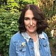 Брошкa Francette из жемчуга и изумруда,хромдиопсида. Брошь-булавка. KSENIA BERYL. Интернет-магазин Ярмарка Мастеров.  Фото №2