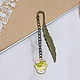 Закладка для книги. Закладки. Приятные разности от котиков (rus-rus355). Ярмарка Мастеров.  Фото №11