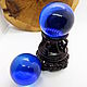 Set of glass blue balls 2 pcs 38 mm. Ball. Selberiya shop. Online shopping on My Livemaster.  Фото №2