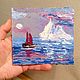 Oil Painting Sea Painting Ship, Pictures, Novokuznetsk,  Фото №1