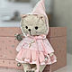 Кот тедди, кот ручной работы, коллекционный кот. Тедди Зверята. MyTeddyStore. Ярмарка Мастеров.  Фото №5