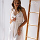Order Vivienne natural silk chemise milk color. Delicate Clothing Store (Daria). Livemaster. . Combination Фото №3