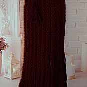 Одежда handmade. Livemaster - original item Knitted skirt,warm,size 46-52.. Handmade.