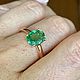 17.5 Кольцо с турмалином Параиба 2.38 ct. Кольца. Елена. Интернет-магазин Ярмарка Мастеров.  Фото №2