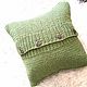 Комплект Comfy Deep green. Пледы. Комфи (Ольга). Ярмарка Мастеров.  Фото №6