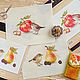 Две вышивки "Птицы с фруктами", Картины, Краснодар,  Фото №1