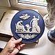 Винтаж: WEDGWOOD панно Юпитер и Фетида, Англия. Тарелки винтажные. Karina(Anti_vinta). Ярмарка Мастеров.  Фото №6