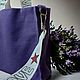 Сумки лавандовые из канваса. Сумка через плечо. Blackstitch store | Handmade. Ярмарка Мастеров.  Фото №10