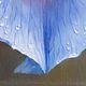 Oil painting on canvas "Iris flower after rain №3". Pictures. Artist Iuliia Kravchenko (realism-painting). My Livemaster. Фото №4