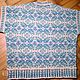 Вязаный жилет "Цветы и листья" (fair isle). Жилеты. Knitted-stories-from-anna. Ярмарка Мастеров.  Фото №5