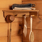 Для дома и интерьера handmade. Livemaster - original item Shelves: Corner shelf made of oak. Handmade.