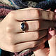 Women's ring with Blue Sapphire, 925 silver, handmade. Rings. Bauroom - vedic jewelry & gemstones (bauroom). My Livemaster. Фото №5