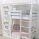 Двухэтажная кровать, Мебель для детской, Санкт-Петербург,  Фото №1