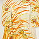 Furisode Japanese silk kimono ' Sun glare radiance', Vintage blouses, Krasnodar,  Фото №1