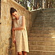 Felted dress 'Soft gold'. Dresses. lenabaymut (Baymut). Online shopping on My Livemaster.  Фото №2