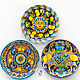 'Taste of Sicily-citrus idyll ' Set of plates on the wall, Decorative plates, Krasnodar,  Фото №1