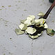 Sequins 15 mm gold petals shaped 2 gr. Sequins. agraf. My Livemaster. Фото №4