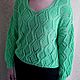 Заказать Джемпер  " Green Mint ". Margo (MargoRitochka). Ярмарка Мастеров. . Джемперы Фото №3