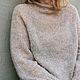 Delicate beige mohair sweater with sequins. Sweaters. svetlana-sayapina. My Livemaster. Фото №4