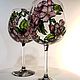 Apple blossom glasses with stained glass painting. Wine Glasses. vitrazhnaya-rospis (vitrazhnaya-rospis). My Livemaster. Фото №6