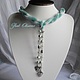 harness lariat knitted beaded spring thaw

