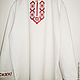 Slavic men's shirt 'Radim'. Mens shirts. KubanLad. My Livemaster. Фото №4