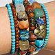 Заказать Браслет ШАХЕРЕЗАДА. Ирина Favourite Bracelet. Ярмарка Мастеров. . Браслет из бусин Фото №3