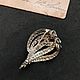 Абстрактная брошь, Sterling, винтаж, Англия. Брошь-булавка. Английский дворик. Ярмарка Мастеров.  Фото №6