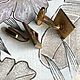 Cuff links 'Shine', Swarovski crystals, Europe. Vintage cufflinks. Dutch West - Indian Company. My Livemaster. Фото №4