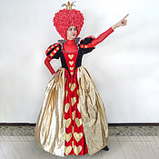 Одежда handmade. Livemaster - original item The red Queen. Costume. Handmade.
