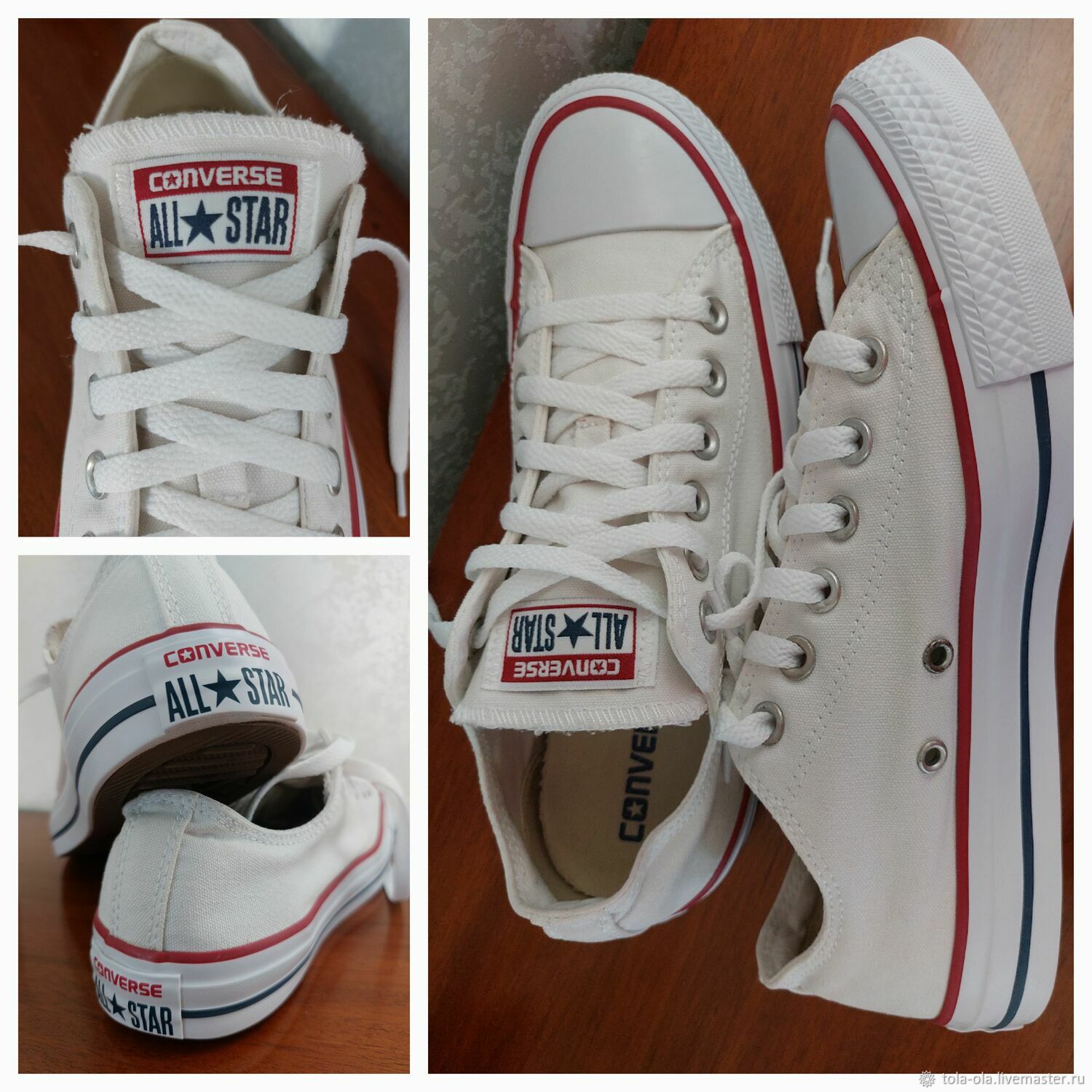 Винтаж: Кеды белые Converse Chuck Taylor All Star, р-р 40 – купить на  Ярмарке Мастеров – RKC3ERU | Обувь винтажная, Апрелевка