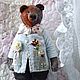 Teddy bear Alfred. Teddy Bears. Natalia Mikhailova. My Livemaster. Фото №4