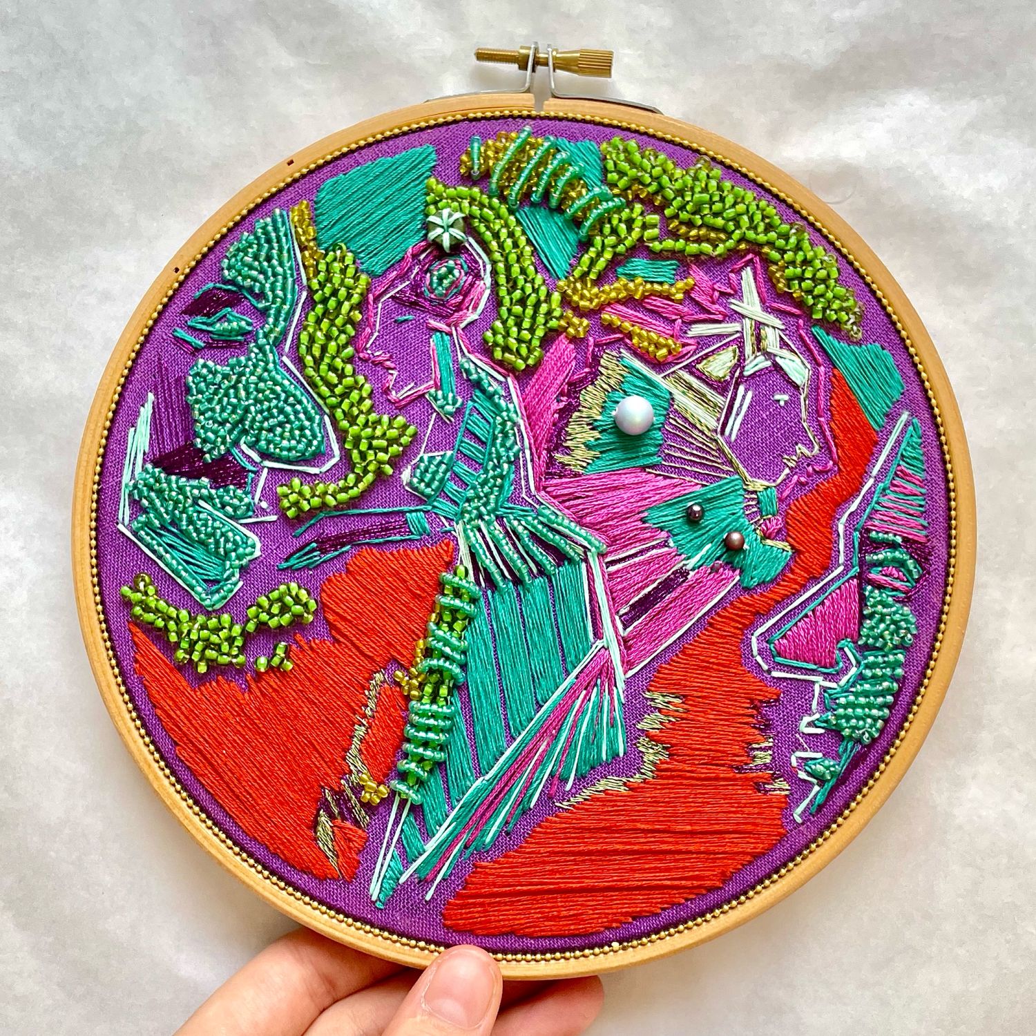 Вышивка: Морской маскарад в интернет-магазине на Ярмарке Мастеров ...