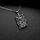 Подвеска Сова с совятами. Подвеска. AlexFox Jewelry. Ярмарка Мастеров.  Фото №4