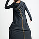 Long warm dress, long Dress, DR0384W2, Dresses, Sofia,  Фото №1