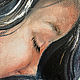 Девочка и ворон, картина с птицей, портрет девушки. Картины. Мария Роева  Картины маслом (MyFoxyArt). Ярмарка Мастеров.  Фото №5