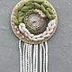 Ловец снов с элементами ткачества. Ловцы снов. Love.macrame.decor. Ярмарка Мастеров.  Фото №4