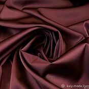 Материалы для творчества handmade. Livemaster - original item Fabric: Viscose Cadi stretch Cherry. Handmade.