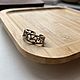 Кольцо ажурное раздвижное Серебро 925. Кольца. Make it Yours Store. Интернет-магазин Ярмарка Мастеров.  Фото №2