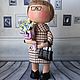 Учитель. Портретная кукла. Екатерина Кирсанова (ekaterinakirsanova-fairydolls). Интернет-магазин Ярмарка Мастеров.  Фото №2