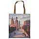 Order Shopper bag to buy in Moscow with author's prints And. Ulumbekova. ulumbekov (ulumbekov). Livemaster. . Shopper Фото №3