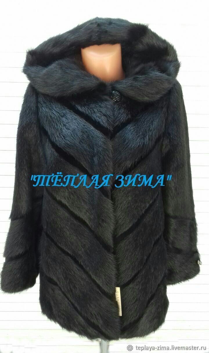 The coat made of nutria, Fur Coats, Mozdok,  Фото №1