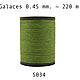 Нить для кожи круглая вощеная, полистер Galaces 034 толщина 0.45 mm, Нитки, Белгород,  Фото №1