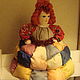 кукла на чайник, Народные сувениры, Орехово-Зуево,  Фото №1