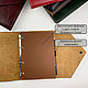 Notebook on the rings of skin. Sketchbooks. KulikovCraft. Интернет-магазин Ярмарка Мастеров.  Фото №2